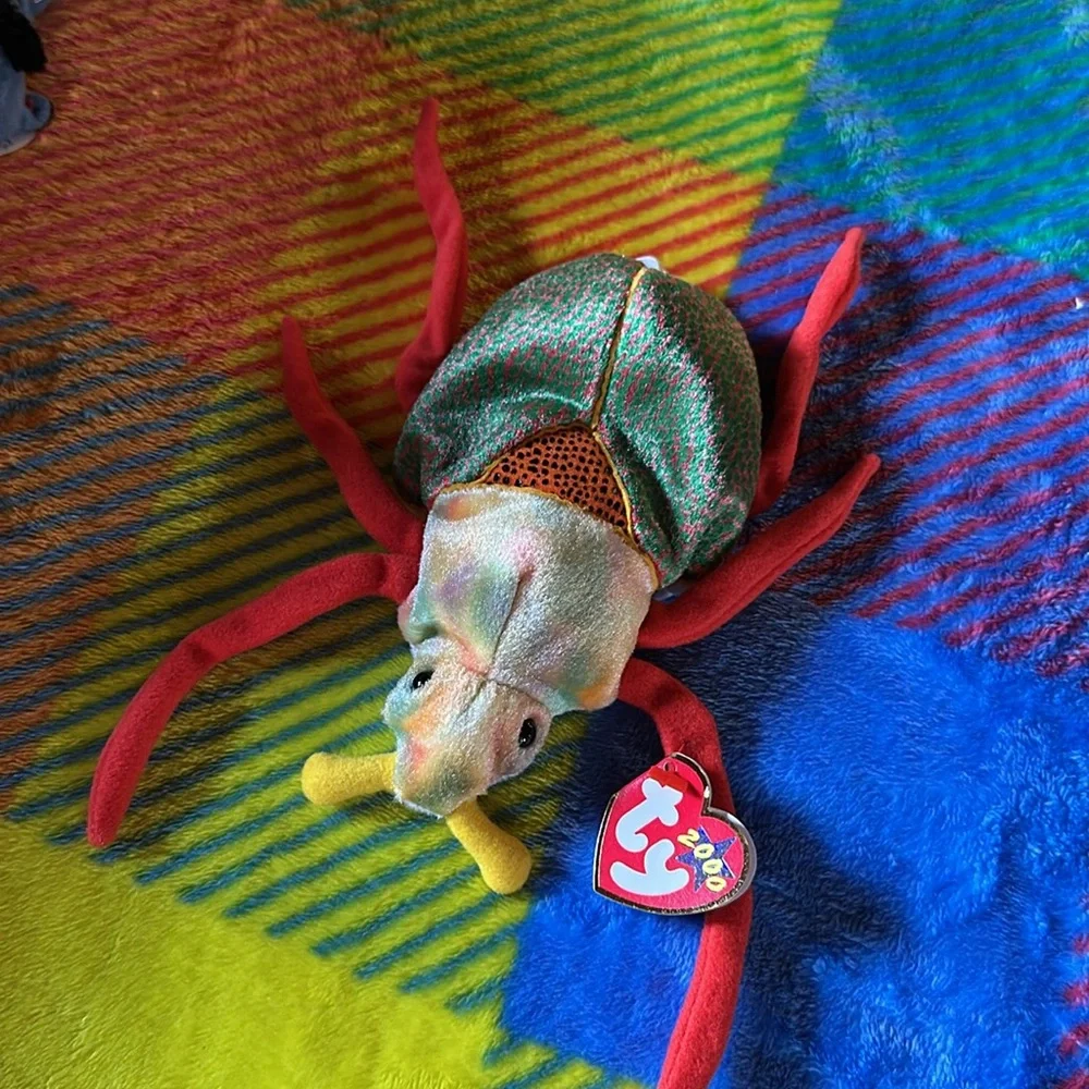 Ty 2000 Scurry the Beetle Beanie Baby